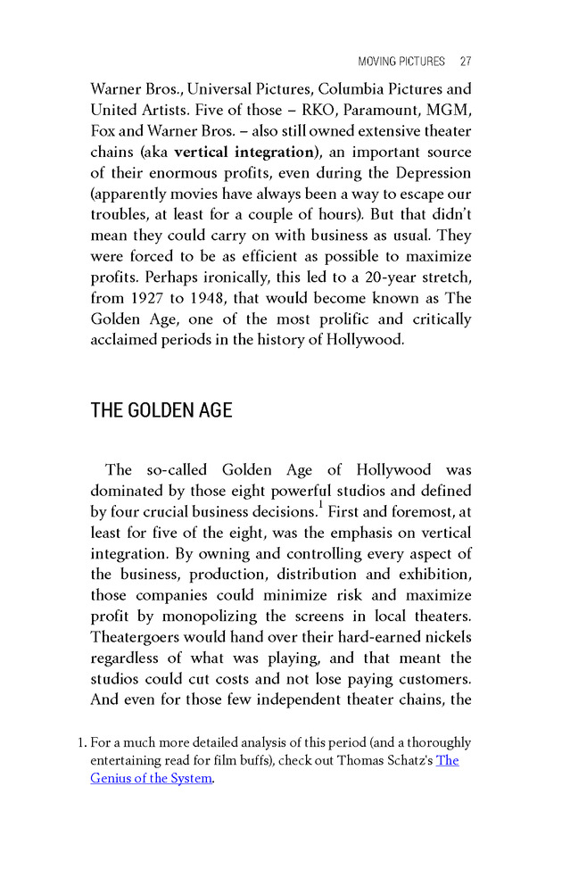 Moving Pictures: An Introduction to Cinema - New Page