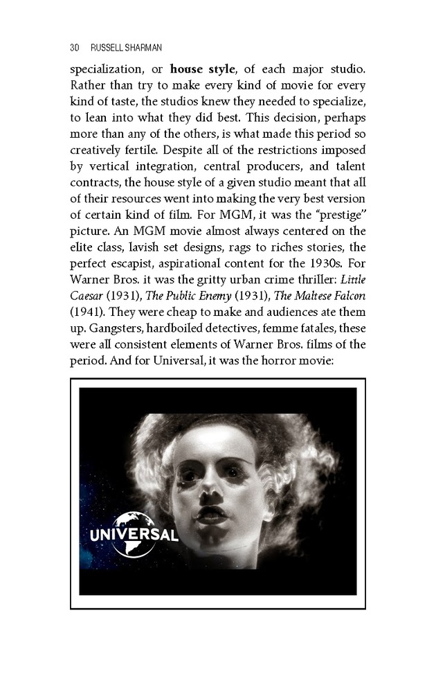 Moving Pictures: An Introduction to Cinema - New Page