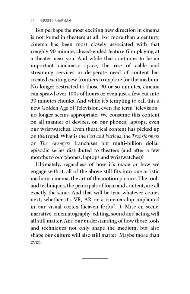Moving Pictures: An Introduction to Cinema - New Page