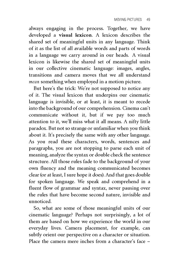 Moving Pictures: An Introduction to Cinema - New Page