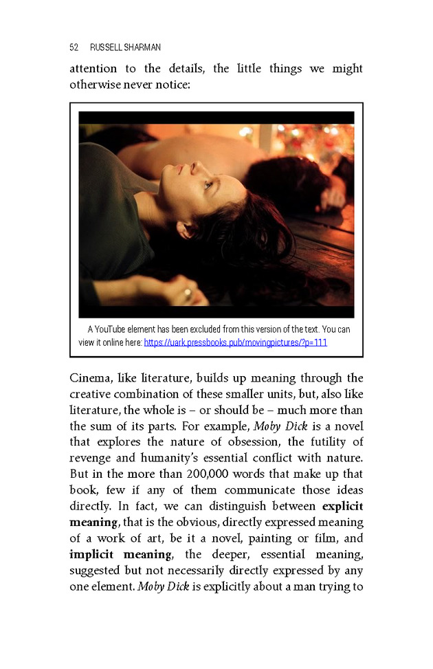 Moving Pictures: An Introduction to Cinema - New Page