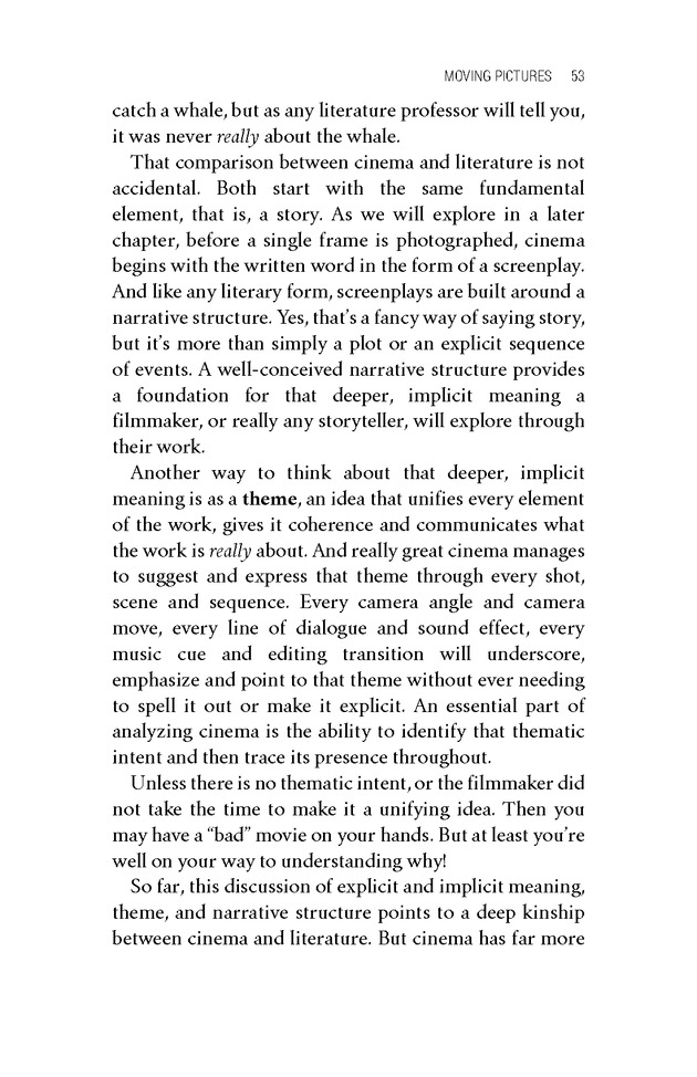 Moving Pictures: An Introduction to Cinema - New Page