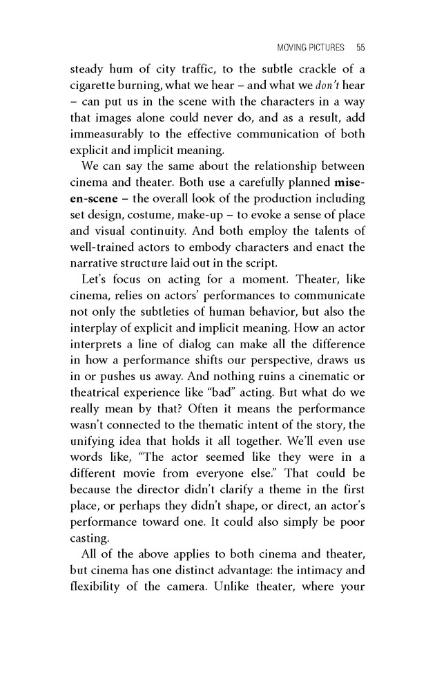 Moving Pictures: An Introduction to Cinema - New Page
