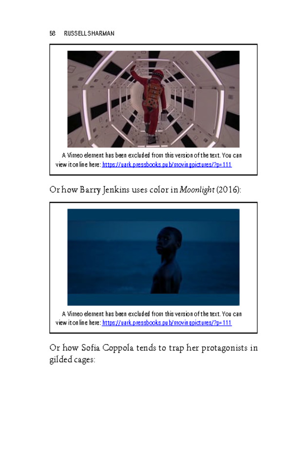 Moving Pictures: An Introduction to Cinema - New Page