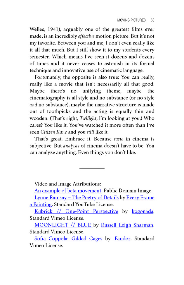 Moving Pictures: An Introduction to Cinema - New Page