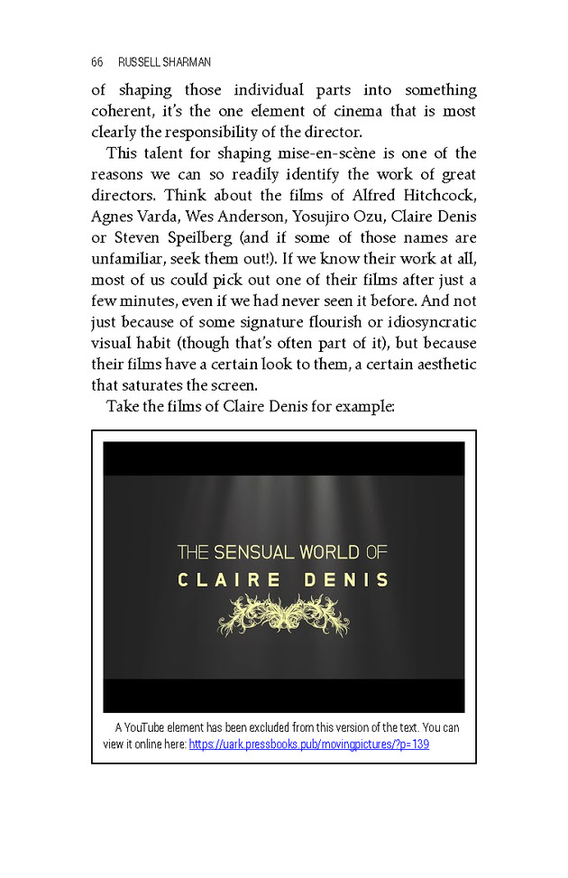 Moving Pictures: An Introduction to Cinema - New Page