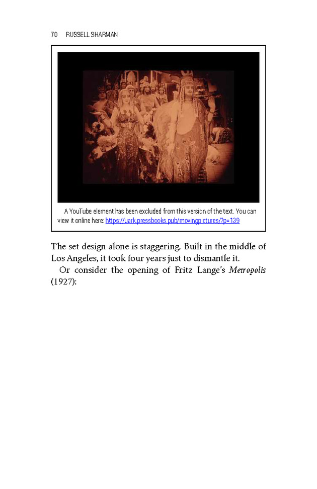 Moving Pictures: An Introduction to Cinema - New Page