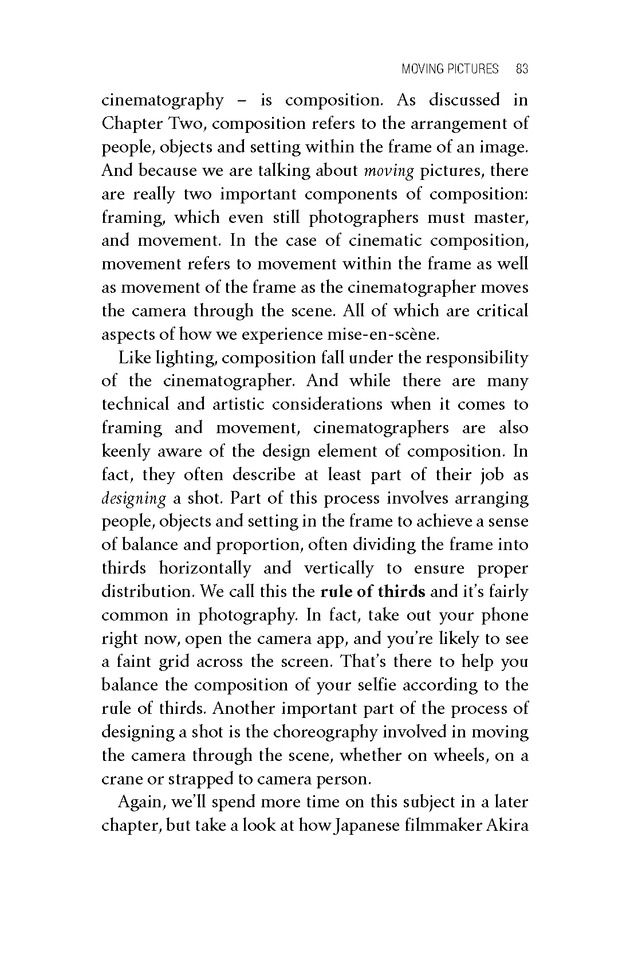 Moving Pictures: An Introduction to Cinema - New Page