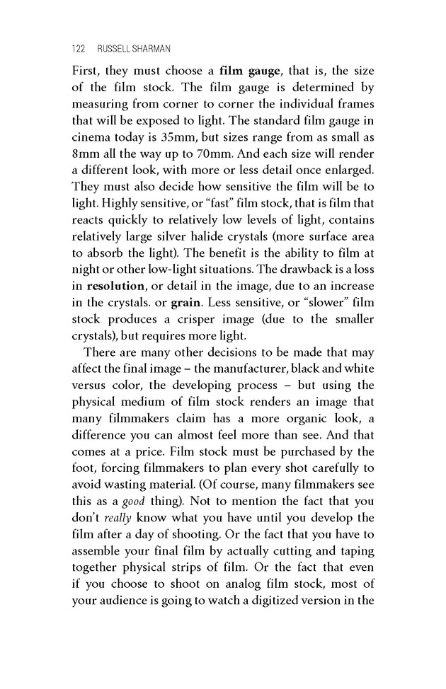 Moving Pictures: An Introduction to Cinema - New Page