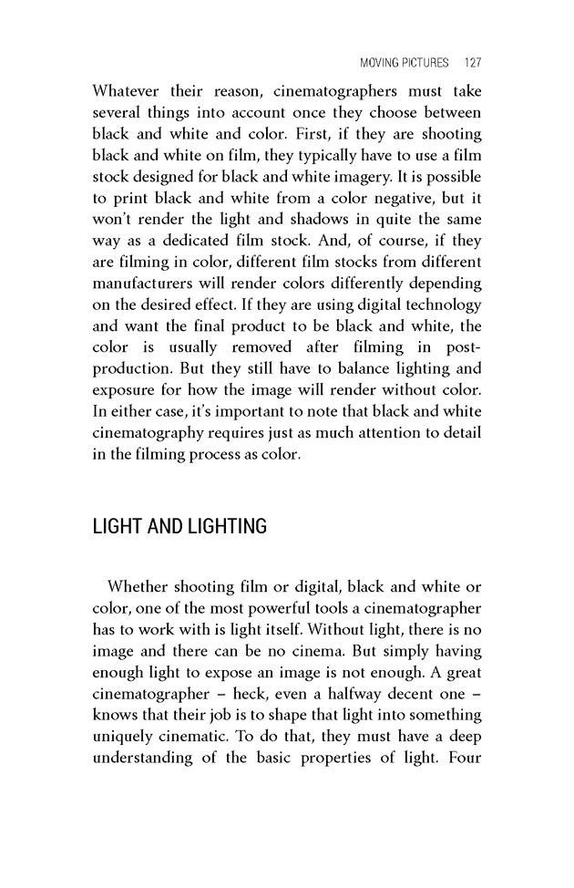 Moving Pictures: An Introduction to Cinema - New Page