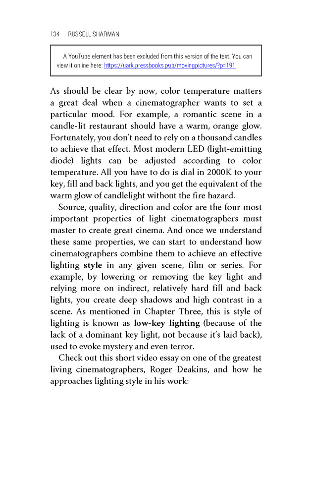 Moving Pictures: An Introduction to Cinema - New Page