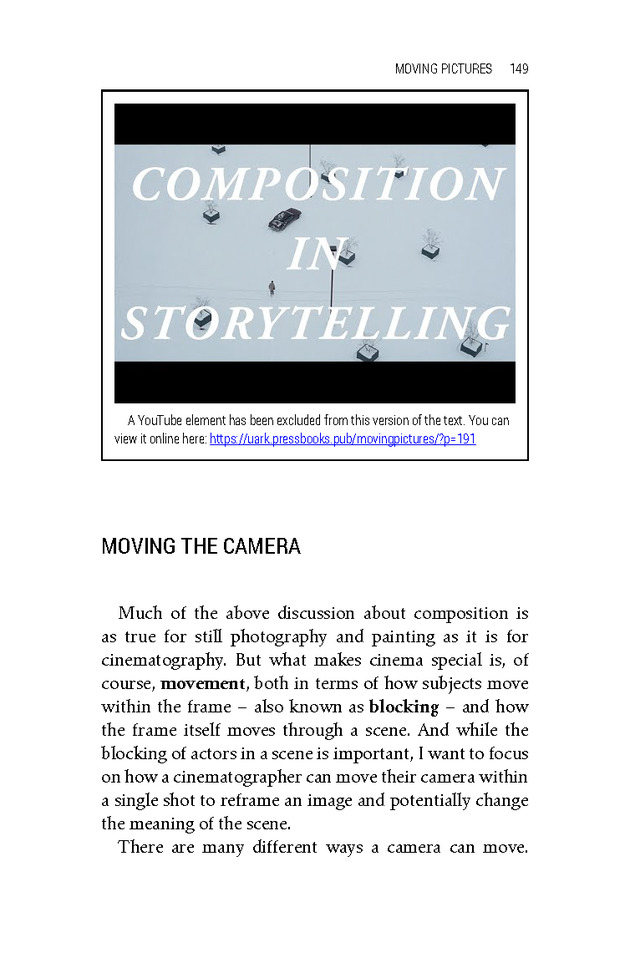 Moving Pictures: An Introduction to Cinema - New Page