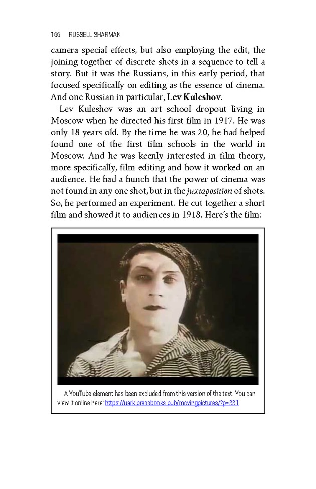 Moving Pictures: An Introduction to Cinema - New Page