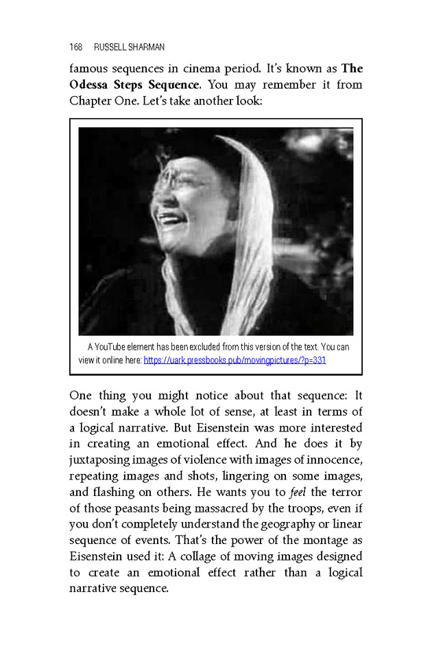 Moving Pictures: An Introduction to Cinema - New Page
