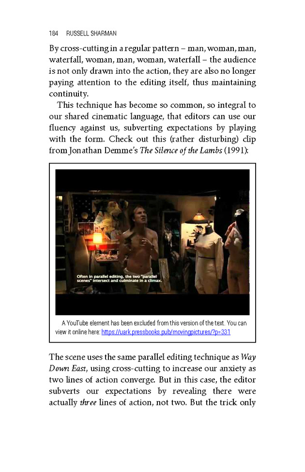 Moving Pictures: An Introduction to Cinema - New Page