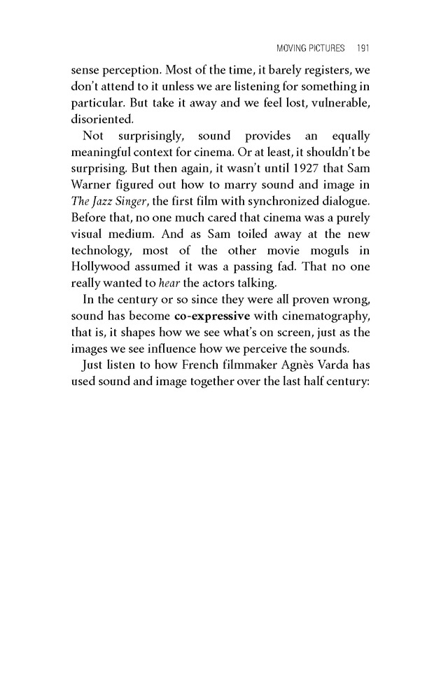 Moving Pictures: An Introduction to Cinema - New Page