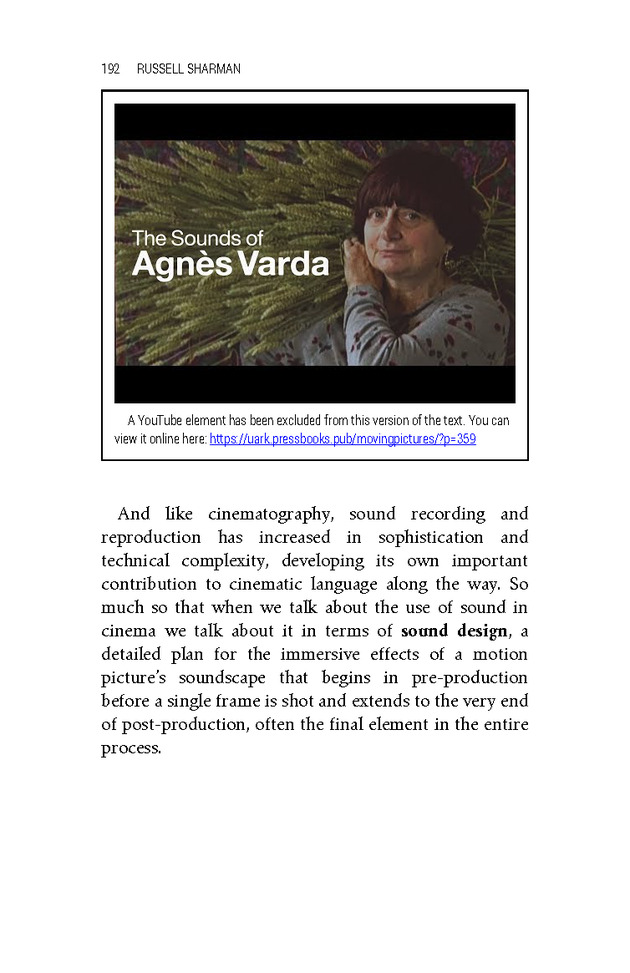 Moving Pictures: An Introduction to Cinema - New Page