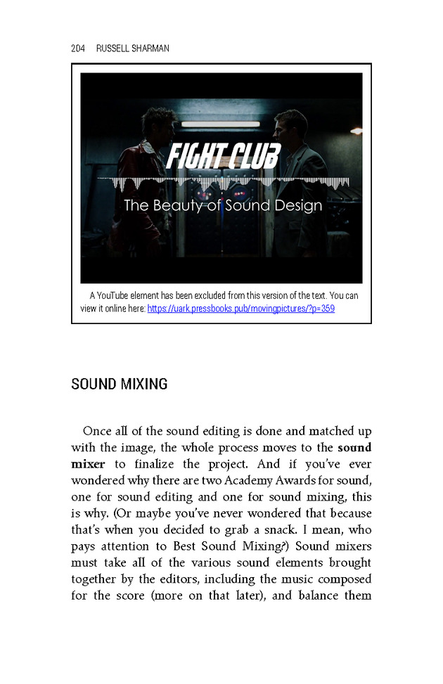 Moving Pictures: An Introduction to Cinema - New Page