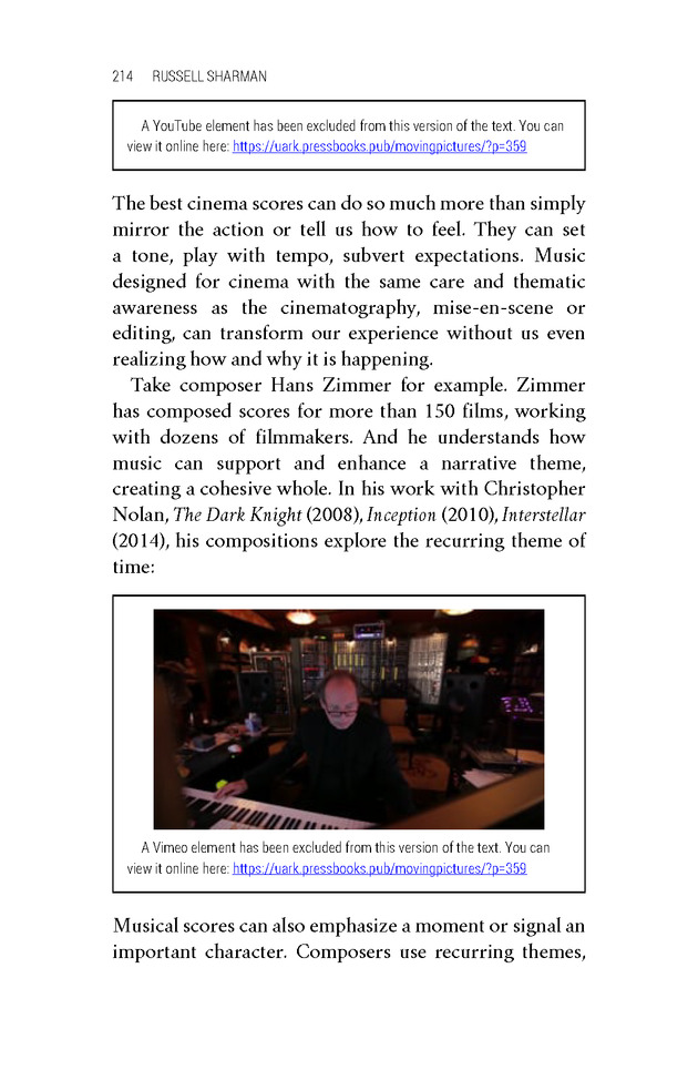 Moving Pictures: An Introduction to Cinema - New Page