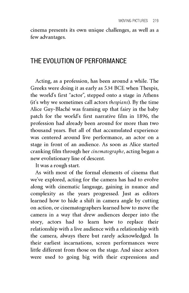 Moving Pictures: An Introduction to Cinema - New Page