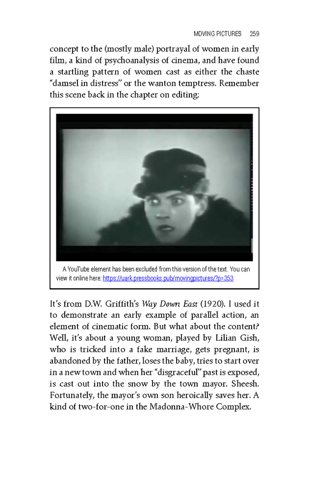 Moving Pictures: An Introduction to Cinema - New Page