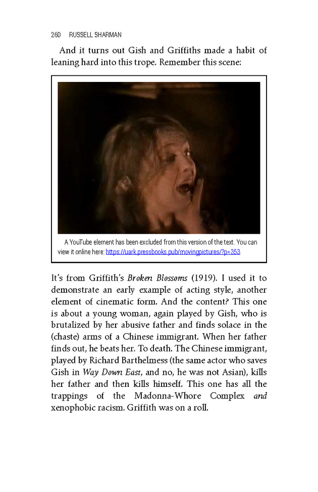 Moving Pictures: An Introduction to Cinema - New Page