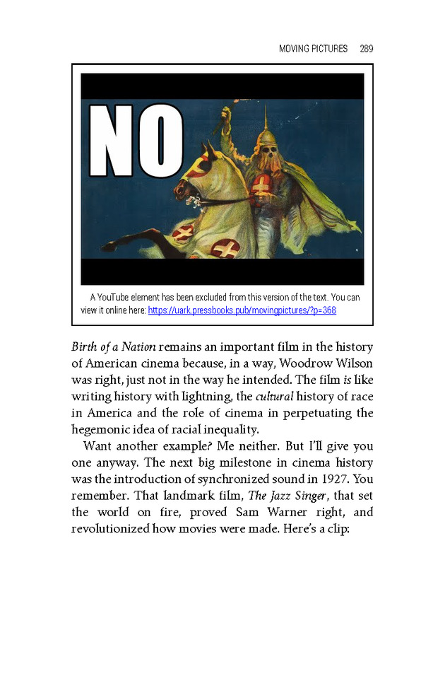 Moving Pictures: An Introduction to Cinema - New Page