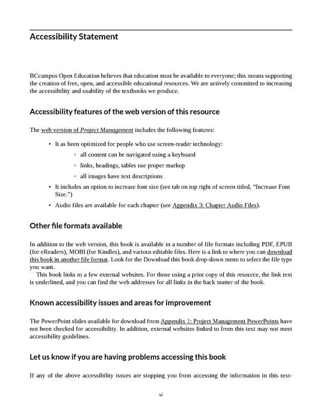 Project Management - New Page