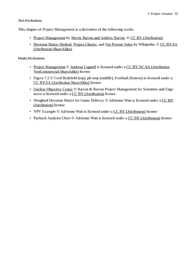 Project Management - New Page
