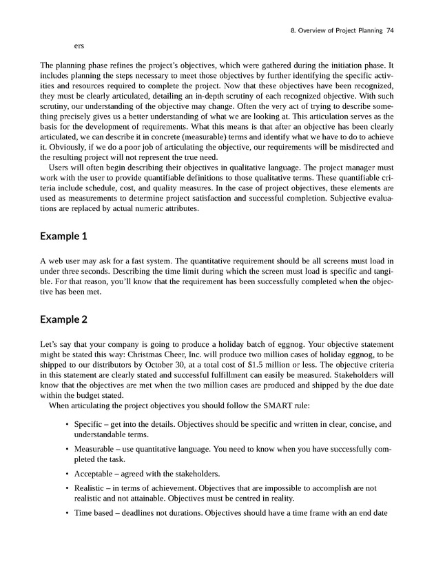 Project Management - New Page