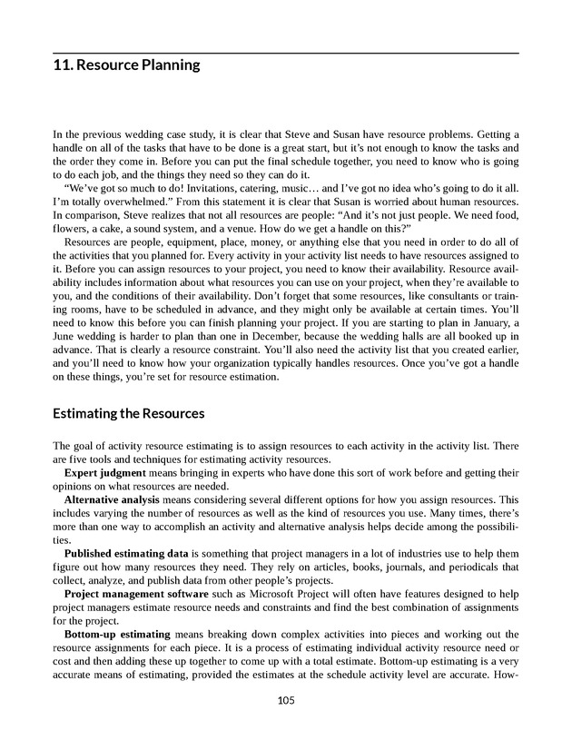 Project Management - New Page