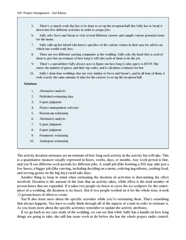 Project Management - New Page