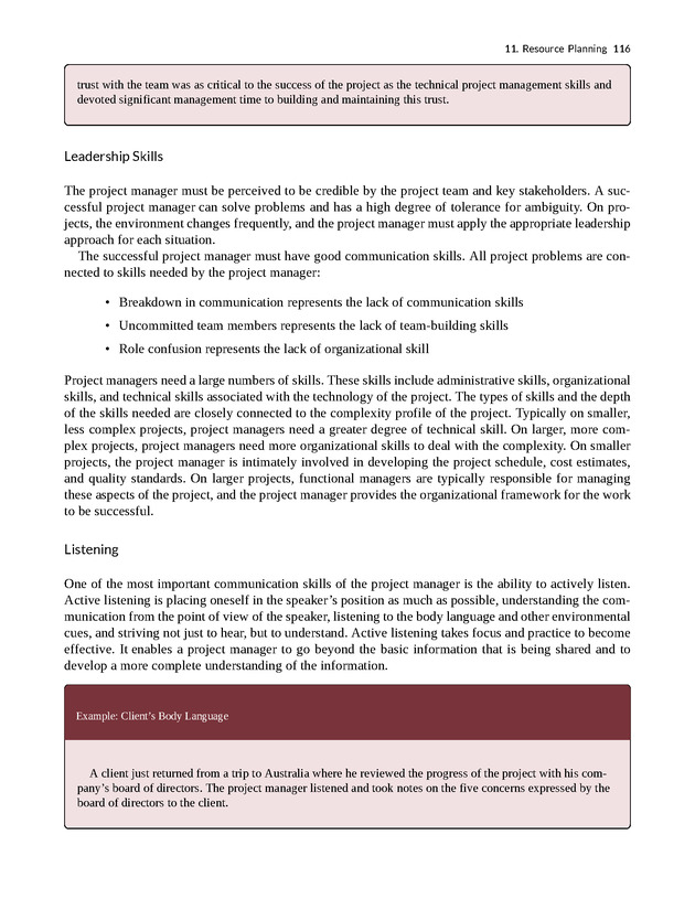 Project Management - New Page