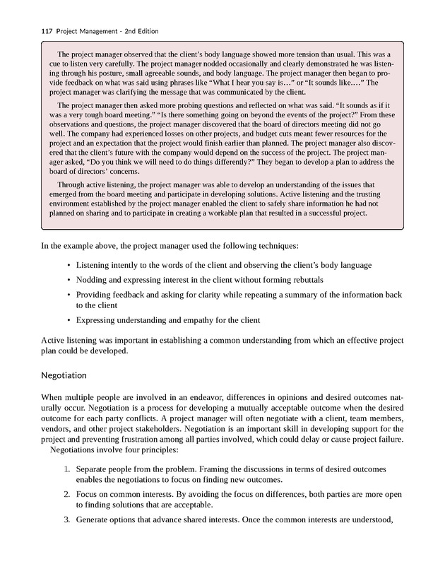 Project Management - New Page