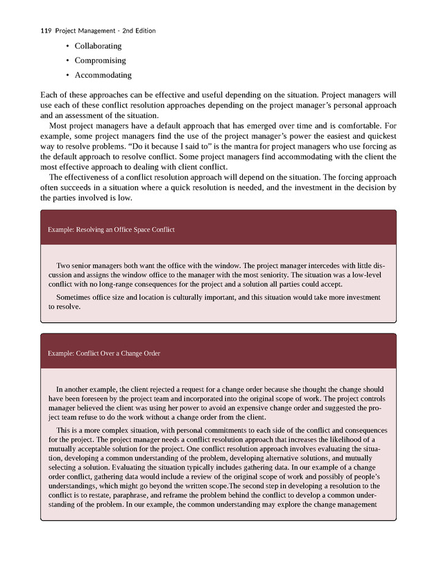Project Management - New Page