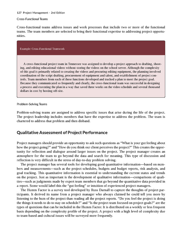 Project Management - New Page
