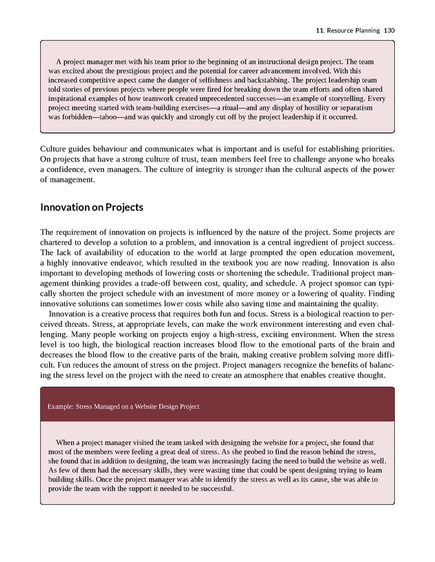 Project Management - New Page