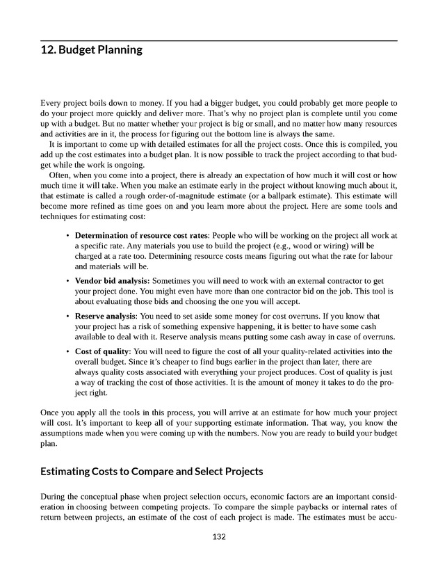 Project Management - New Page