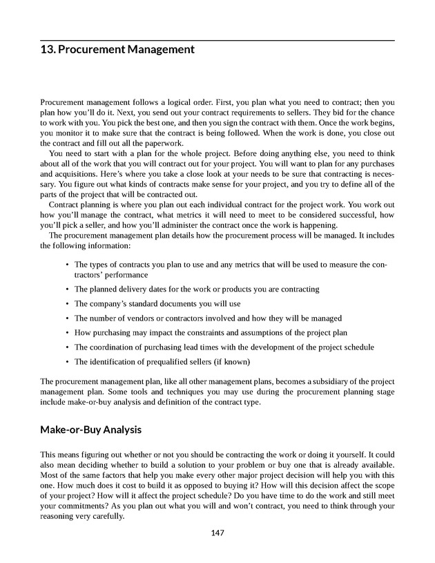 Project Management - New Page