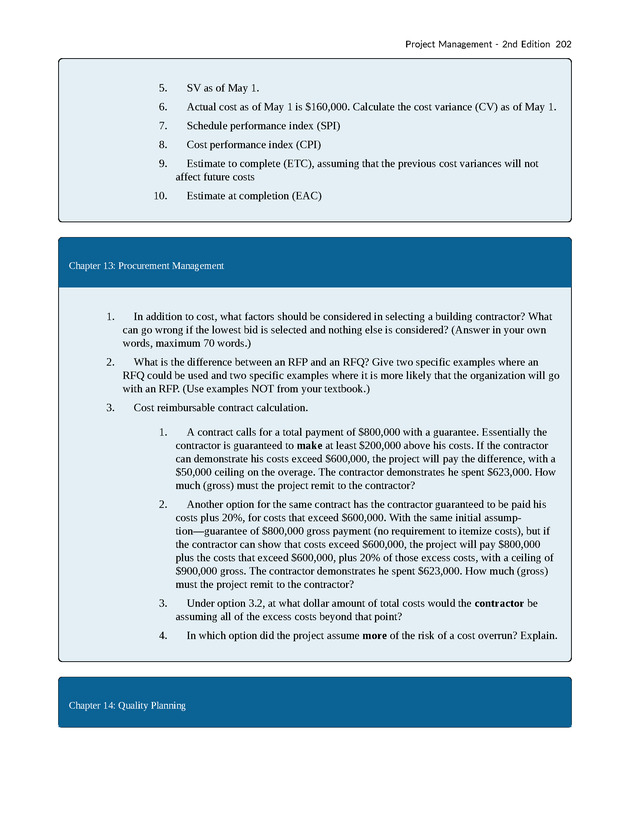 Project Management - New Page