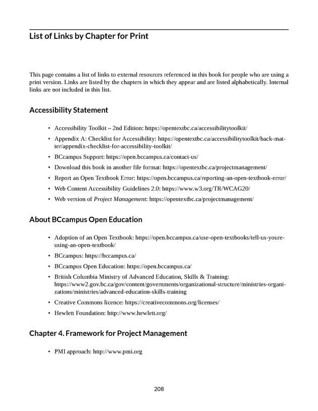 Project Management - New Page