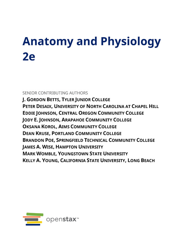 Anatomy and Physiology 2e - New Page