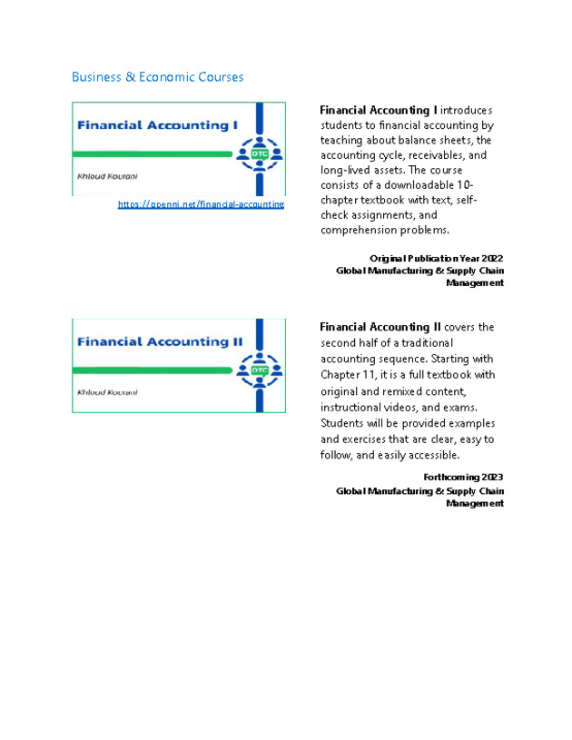 Open Textbook Collaborative Course Catalog - Page 7