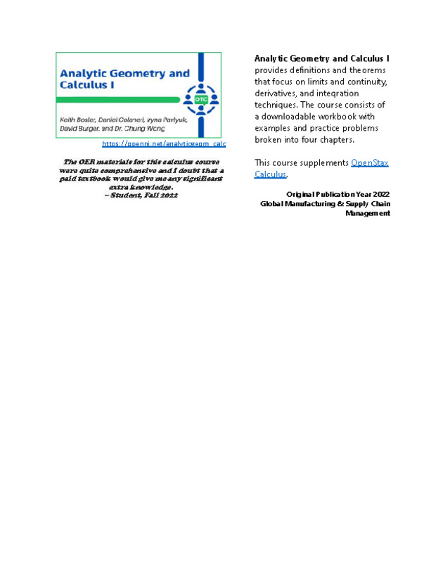 Open Textbook Collaborative Course Catalog - Page 12