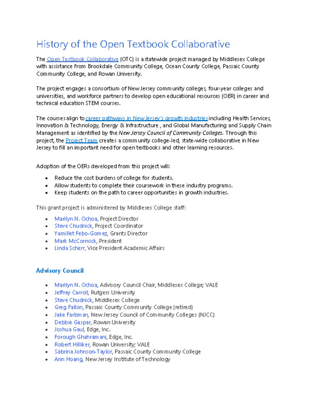 Open Textbook Collaborative Course Catalog - Page 16