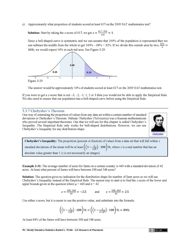 Mostly Harmless Statistics - New Page