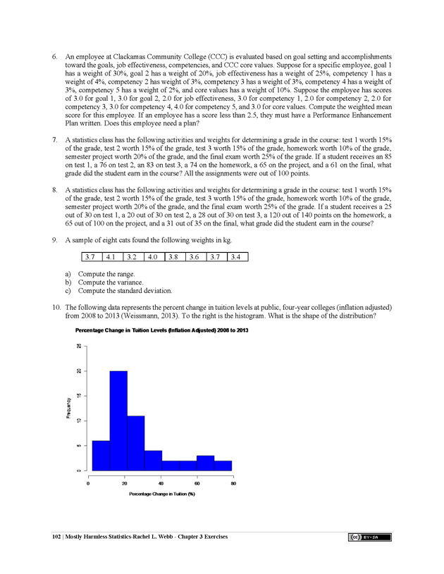 Mostly Harmless Statistics - New Page