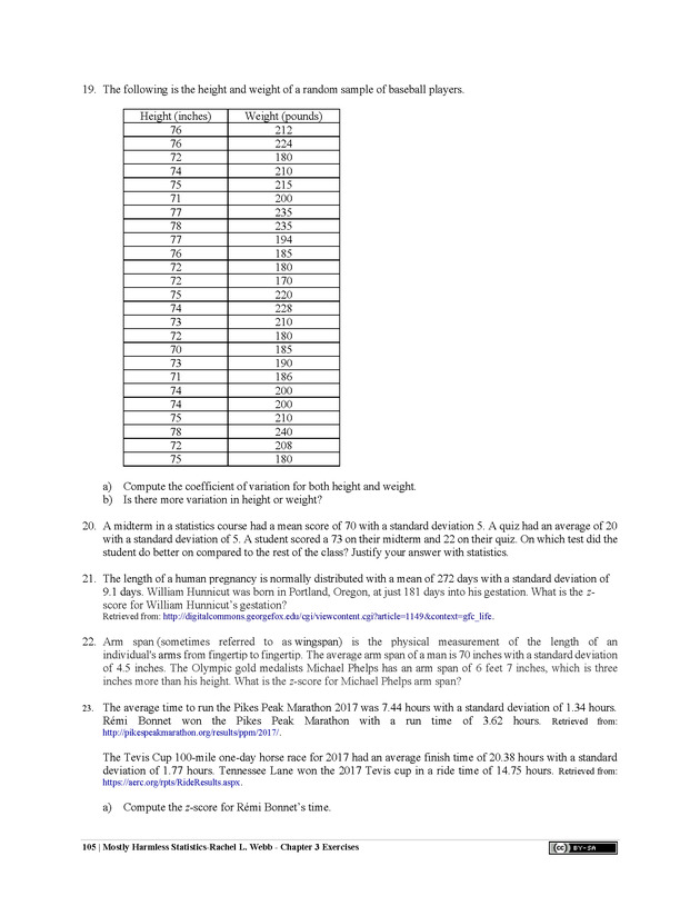 Mostly Harmless Statistics - New Page