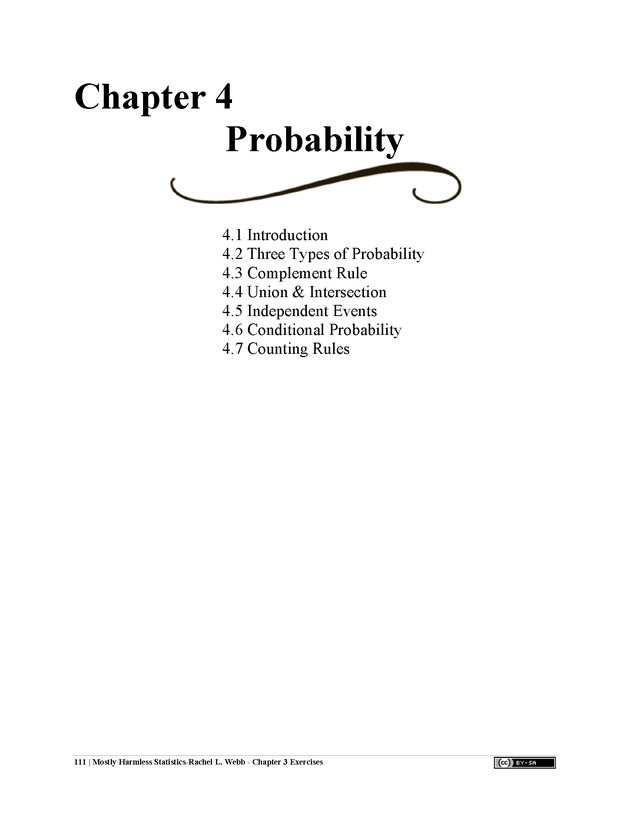 Mostly Harmless Statistics - New Page