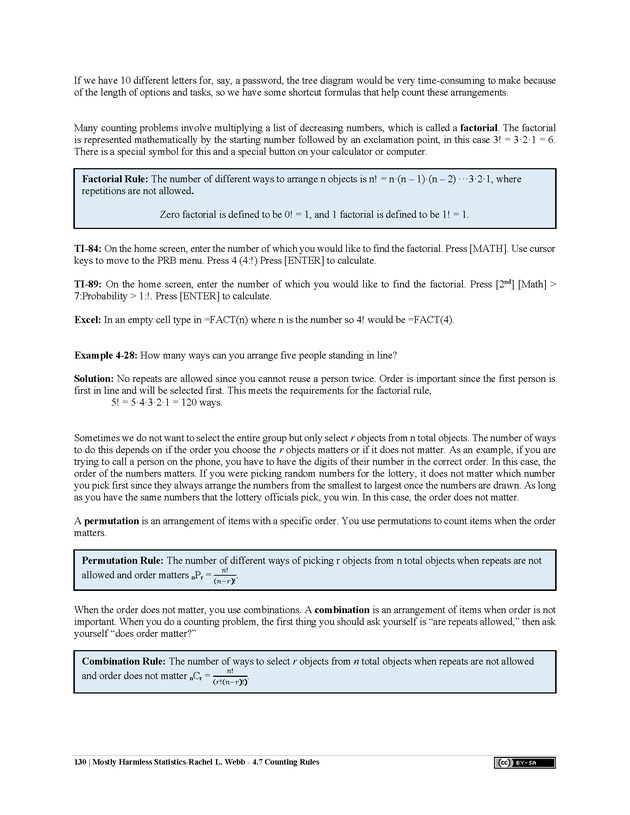 Mostly Harmless Statistics - New Page